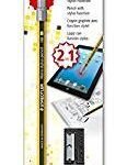 ΜΟΛΥΒΙ ΡΙΓΕ(ΚΙΤΡΙΝΟ-ΜΑΥΡΟ) 2ΣΕ1 ΜΕ STYLUS ΓΙΑ TOUCH SCREEN & ΞΥΣΤΡΑ 18021-1SBK STAEDTLER