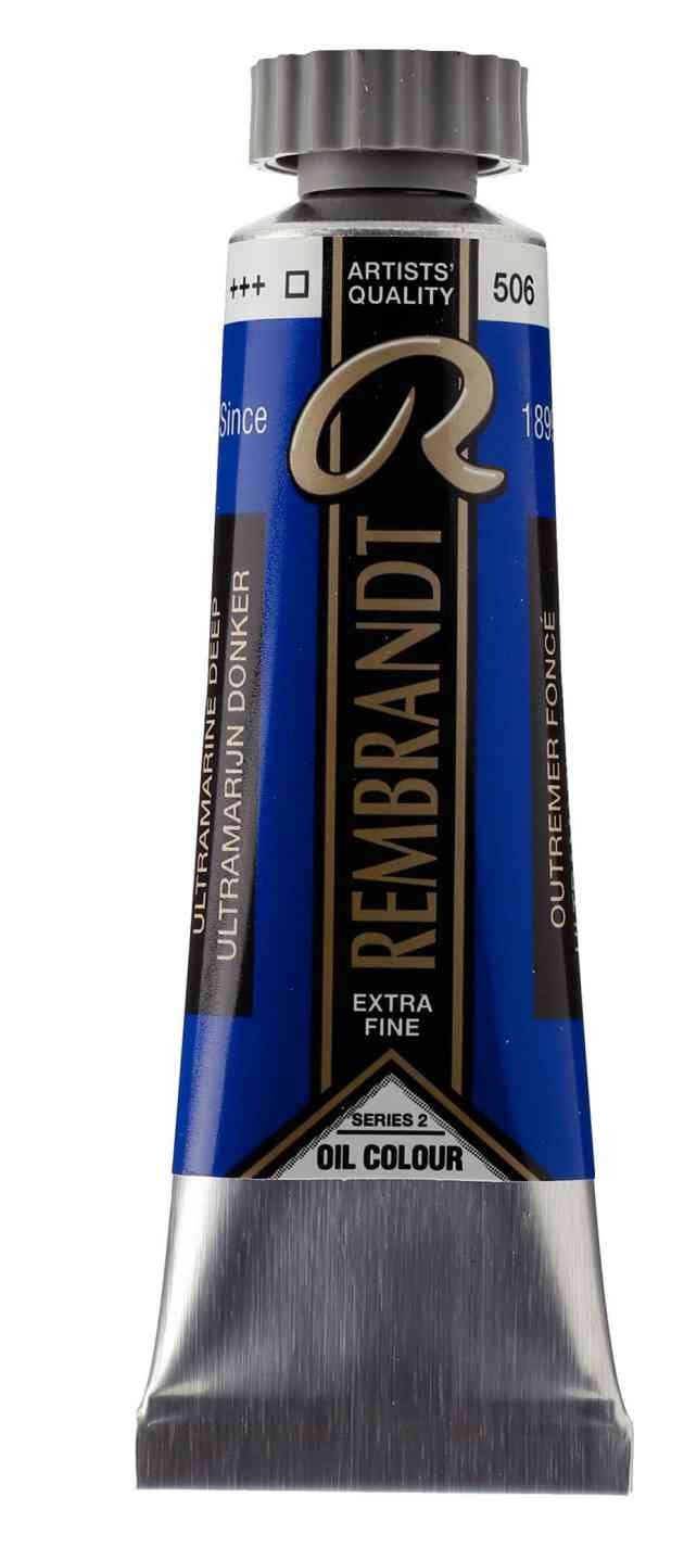19070-1 ΛΑΔΙΑ REMBRANDT 15ml S2 T.6 506 Ultramarine Deep - Image 1