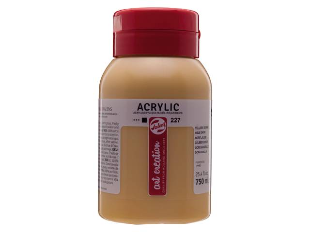 19153-1 ΑΚΡΥΛΙΚΟ ΧΡΩΜΑ ART CREATION 750ml 227 Yellow Ochre - Image 1