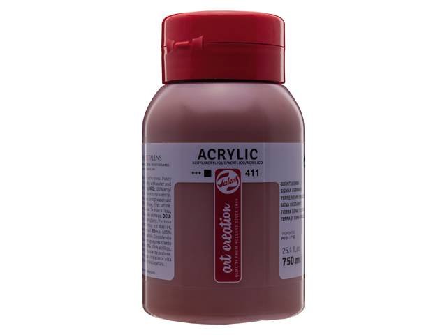 19156-1 ΑΚΡΥΛΙΚΟ ΧΡΩΜΑ ART CREATION 750ml 411 Burnt Sienna - Image 1