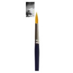 ΠΙΝΕΛΟ VAN GOGH  ΝΕΡΟΥ S191 Νο1  ΣΤΡΟΓΓΥΛΟ GOLDEN SYNTHETIC HAIR