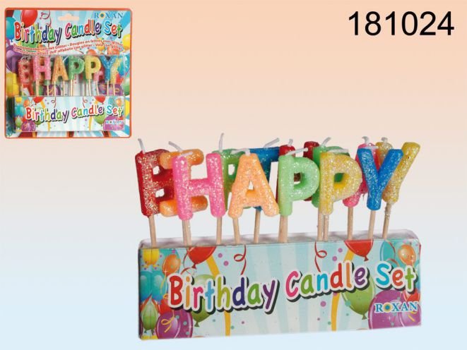 22630-1 ΚΕΡΑΚΙΑ ΓΕΝΕΘΛΙΩΝ HAPPY BIRTHDAY - Image 1
