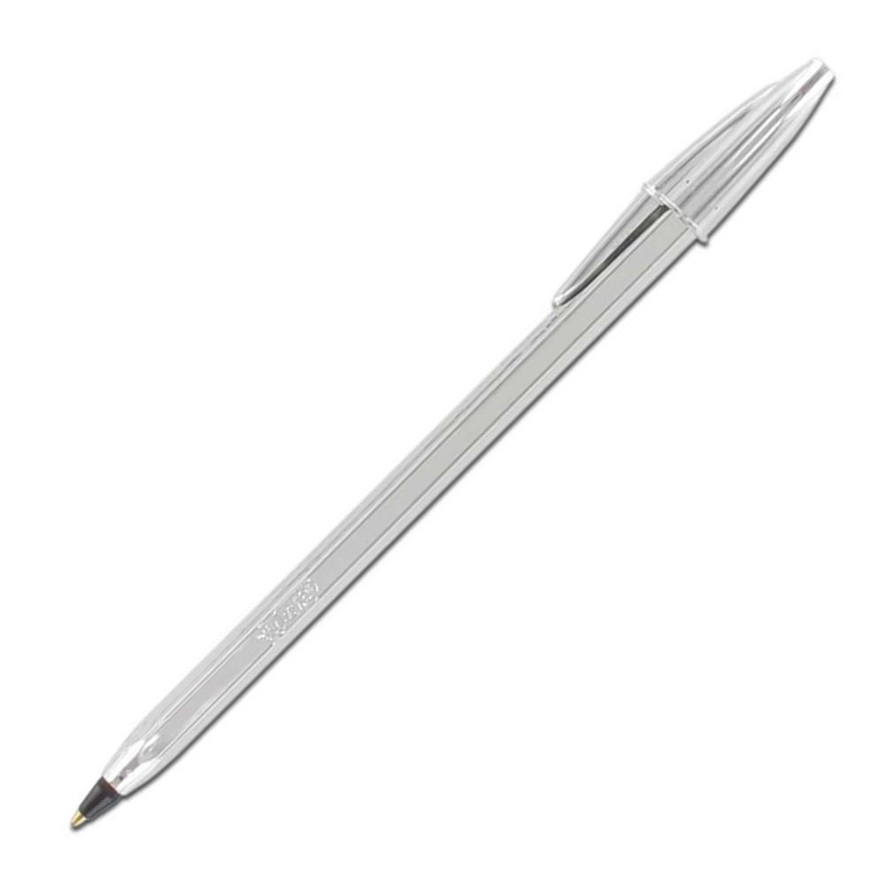 23645-1 ΣΤΥΛΟ BIC CRΙSTAL CELEBRATE ΑΣΗΜΙ 1,0mm ΜΑΥΡΗ ΓΡΑΦΗ (ΣΥΣΚ-20ΤΕΜ) - Image 1