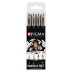 ΜΑΡΚΑΔΟΡΟΙ MANGA  PIGMA MICRON SEPIA PIGMA ΣΕΤ 4ΤΕΜ