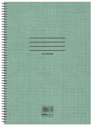 ΤΕΤΡΑΔΙΟ ΣΠΙΡΑΛ "COLORLINE" 17x25/240ΣΕΛ-4 ΘΕΜΑΤΑ