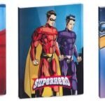 ΝΤΟΣΙΕ ΣΟΥΠΛ Α4 ΜΕ ΖΕΛΑΤΙΝΕΣ "SUPERHEROES" 30Φ