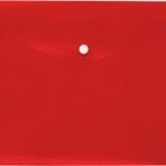 ΦΑΚΕΛΟΣ ΜΕ ΚΟΥΜΠΙ Α4 31x23,4cm ΔΙΑΦΑΝΕΣ ΚΟΚΚΙΝΟ (ΣΥΣΚ-12ΤΕΜ)