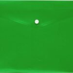 ΦΑΚΕΛΟΣ ΜΕ ΚΟΥΜΠΙ Α5 24x17cm  ΔΙΑΦΑΝΕΣ ΠΡΑΣΙΝΟ (ΣΥΣΚ-12ΤΕΜ)