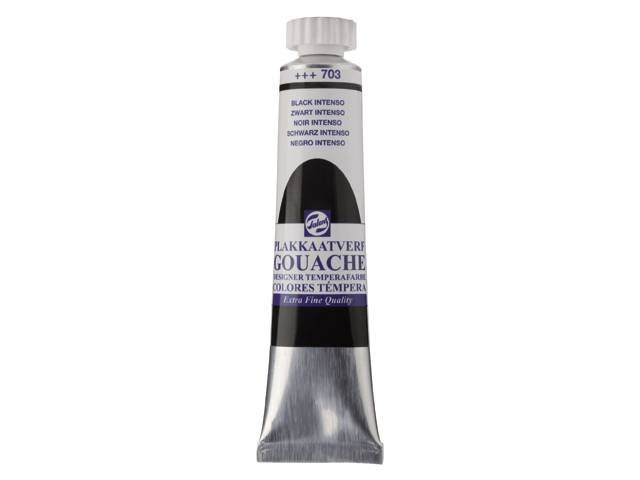 27217-1 GOUACHE ΤΕΜΠΕΡΑ 20ml 703 Black Intenso ROYAL TALENS (ΣΥΣΚ-3ΤΕΜ) - Image 1