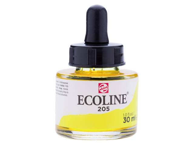 ECOLINE ROYAL TALENS 30ml 205 Lemon Yellow (Primary)