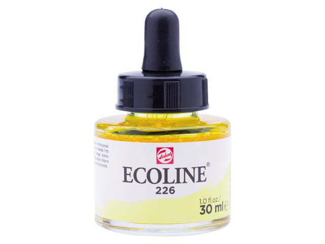 27230-1 ECOLINE ROYAL TALENS 30ml 226 Pastel Yellow (ΣΥΣ-3TEM) - Image 1