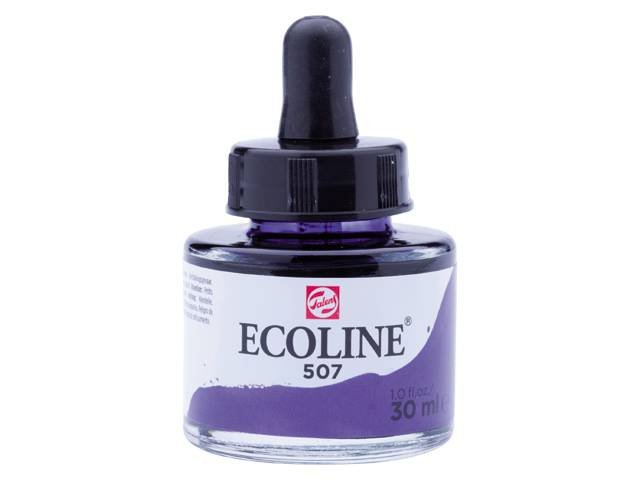27257-1 ECOLINE ROYAL TALENS 30ml 507 Ultramarine Violet (ΣΥΣΚ-3TEM) - Image 1