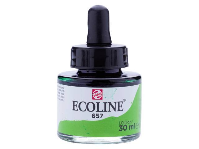 27273-1 ECOLINE ROYAL TALENS 30ml 657 Bronze Green (ΣΥΣΚ-3TEM) - Image 1