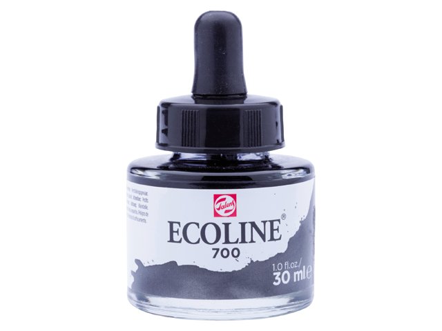 27278-1 ECOLINE ROYAL TALENS 30ml 700 Black (ΣΥΣ-3TEM) - Image 1
