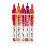 ECOLINE BRUSHPEN ROYAL TALENS ΣΕΤ 5TEM Red - Image 2