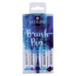 ECOLINE BRUSHPEN ROYAL TALENS ΣΕΤ 5TEM Blue