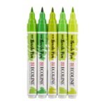ECOLINE BRUSHPEN ROYAL TALENS ΣΕΤ 5TEM Green - Image 2