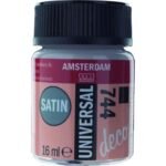 ΧΡΩΜΑ AMSTERDAM UNIVERSAL SATIN SOFT GREEN 744 16ml