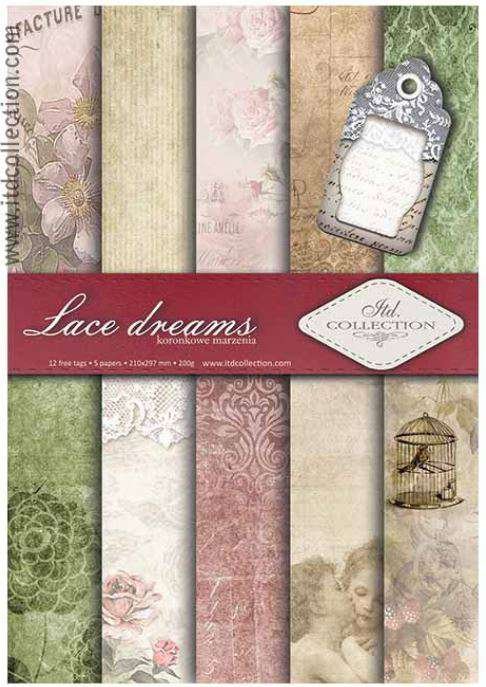 ΧΑΡΤΙ SCRAPBOOKING 5 ΧΑΡΤΙΑ ΔΙΠΛΗΣ& 1 ΦΥΛΛΟ ΜΕ ΕΤΙΚΕΤΕΣ 200g 210x297mm SCRAP006