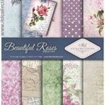 ΧΑΡΤΙ SCRAPBOOKING 5 ΧΑΡΤΙΑ ΔΙΠΛΗΣ& 1 ΦΥΛΛΟ ΜΕ ΕΤΙΚΕΤΕΣ 200g 210x297mm SCRAP008