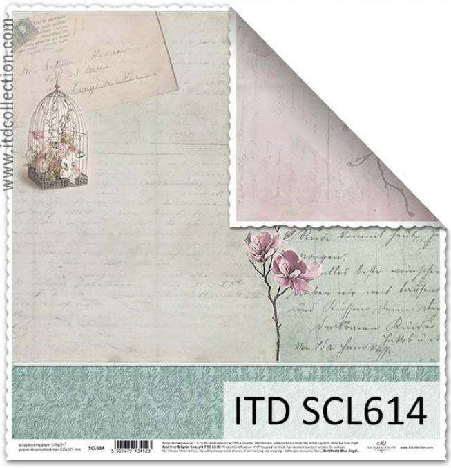 ΧΑΡΤΙ SCRAPBOOKING 315 x 325 mm SCL614