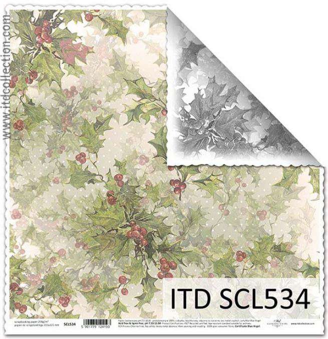 27766-1 ΧΑΡΤΙ SCRAPBOOKING 315 x 325 mm SCL534 - Image 1