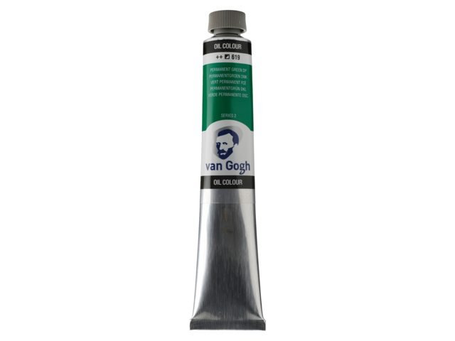 ΛΑΔΙΑ VAN GOGH 60ML S2 No. 619 Permanent Green Deep