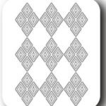 ΣΤΕΝΣΙΛ 35X50 HDS16 HOME DESIGN SERIES ARTEBELLA