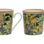 ΚΟΥΠΑ ΠΟΡΣΕΛΑΝΗ ΖΟΥΓΚΛΑ 13X9.7X10  400ML  2 ΣΧΕΔΙΑ