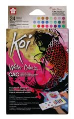 ΣΕΤ WATERCOLOURS Creative Art Colors 24 ΧΡΩΜΑΤΑ+ΑΞΕΣΟΥΑΡ  KOI SAKURA