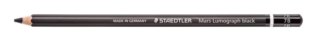 29837-1 ΜΟΛΥΒΙ ΣΧΕΔΙΟΥ LUMOGRAPH BLACK PENCIL 100B-7B STAEDTLER - Image 1