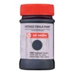 ΧΡΩΜΑ ΚΙΜΩΛΙΑΣ VINTAGE 100ML 7001 ELEGANT BLACK A/C (ΣΥΣΚ-4ΤΕΜ)