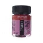 ΧΡΩΜΑ AMSTERDAM TEXTILE 375  BORDEAUX 16ml