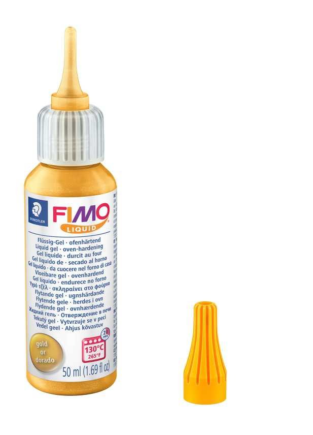 30134-1 ΥΓΡΟ GEL LIQUID FIMO Gold 50ML - Image 1