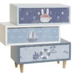 ΣΥΡΤΑΡΙΕΡΑ ΞΥΛΙΝΗ 22X9X21 MARINE BLUE