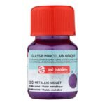 ΧΡΩΜΑ ΓΙΑ ΓΥΑΛΙ & ΠΟΡΣΕΛΑΝΗ ART CREATION OPAQUE 30ML 8203 METALLIC VIOLET (ΣΥΣΚ-4ΤΕΜ)