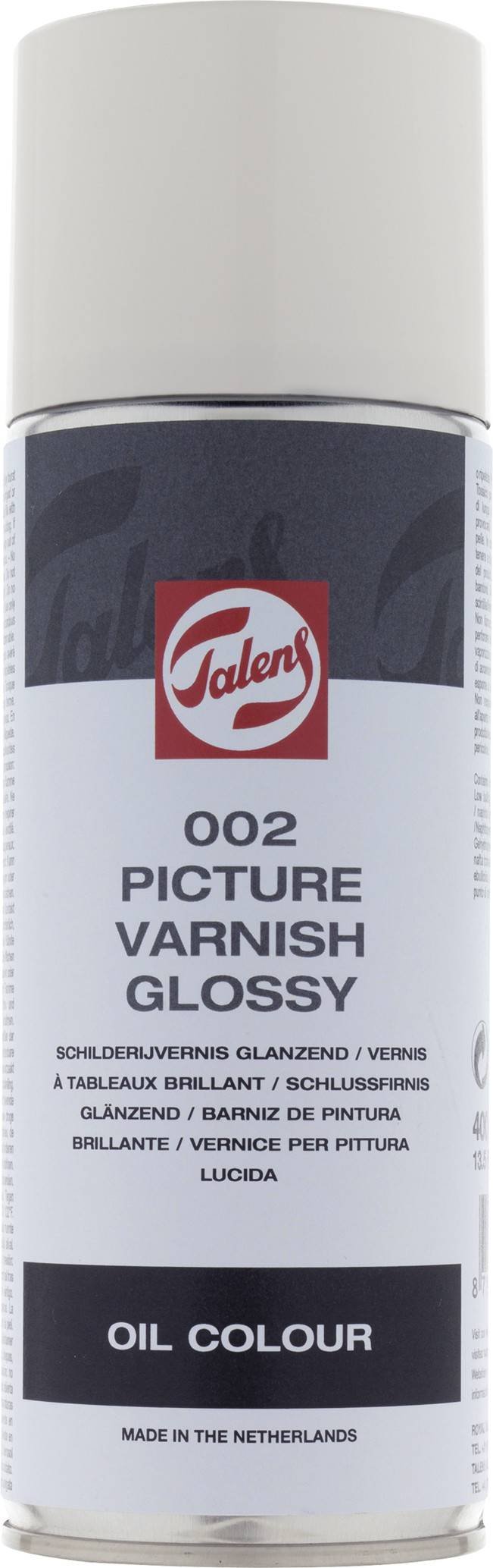 30886-1 ΒΕΡΝΙΚΙ ΛΑΔΙΟΥ ΣΕ ΣΠΡΕΪ ΓΥΑΛΙΣΤΕΡΟ 002 TALENS 400ml - Image 1