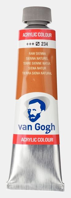 30981-1 ΑΚΡΥΛΙΚΟ VAN GOGH 40ml 234 Raw Sienna (ΣΥΣΚ-3ΤΕΜ) - Image 1