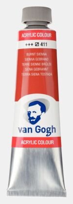 ΑΚΡΥΛΙΚΟ VAN GOGH 40ml 411 Burnt Sienna (ΣΥΣΚ-3ΤΕΜ)