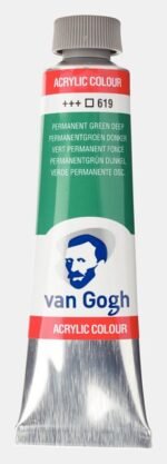 ΑΚΡΥΛΙΚΟ VAN GOGH 40ml 619 Permanent Green Deep (ΣΥΣΚ-3ΤΕΜ)