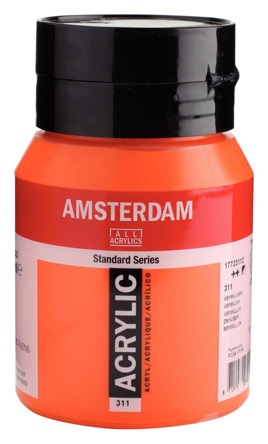 31424-1 ΑΚΡΥΛΙΚΟ AMSTERDAM 500ml No.311 Vermilion - Image 1