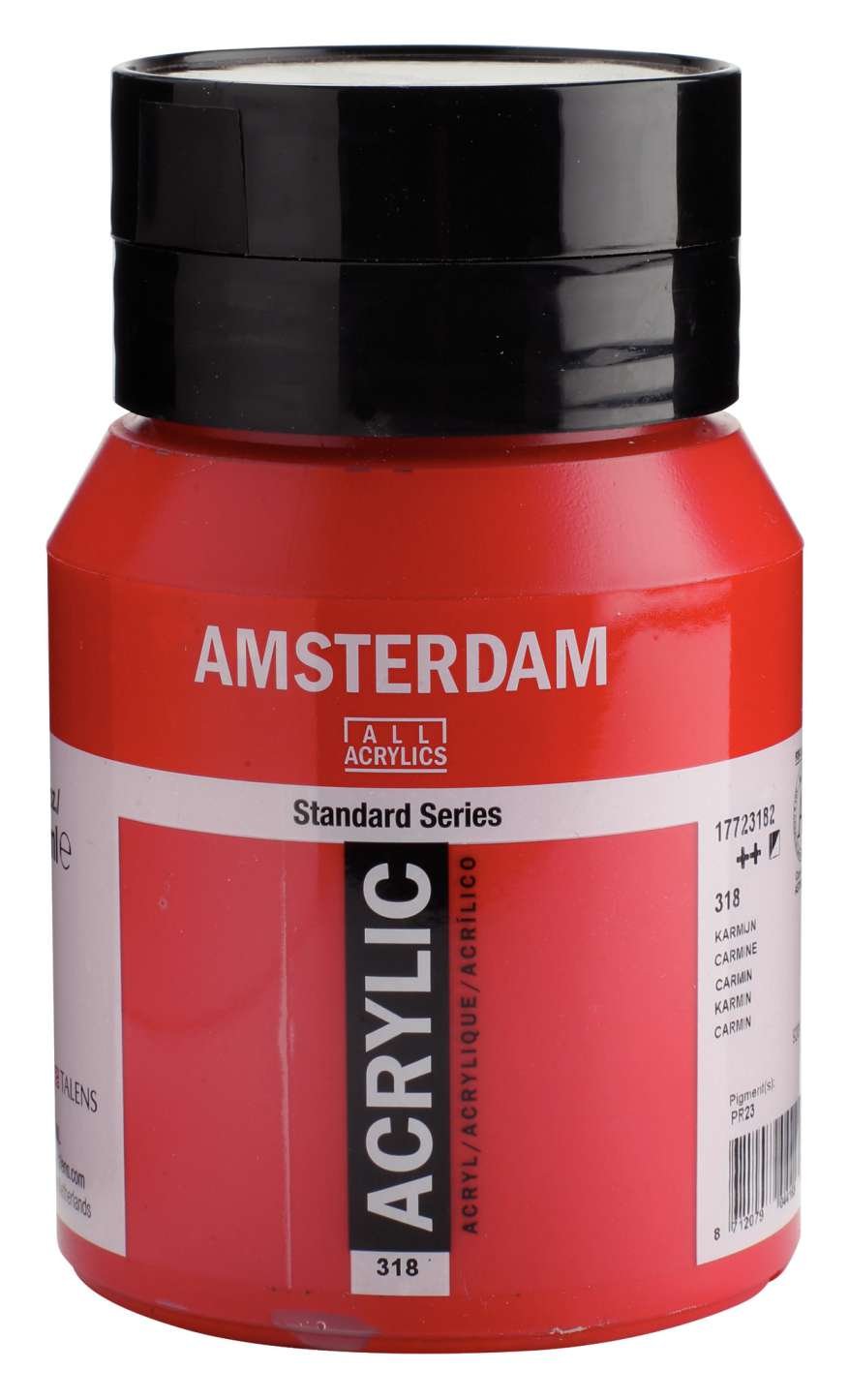 31426-1 ΑΚΡΥΛΙΚΟ AMSTERDAM 500ml No.318 Carmine - Image 1