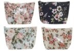 ΤΣΑΝΤΑΚΙ ΚΑΛΛΥΝΤΙΚΩΝ FLOWERS 4 ΣΧΕΔΙΑ 20X6X13