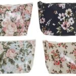 ΤΣΑΝΤΑΚΙ ΚΑΛΛΥΝΤΙΚΩΝ FLOWERS 4 ΣΧΕΔΙΑ 20X6X13