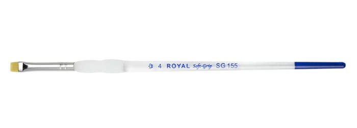ΠΙΝΕΛΟ ΚΟΝΤΟ Νο 4 SOFTGRIP ΑΚΡΥΛΙΚΟ-ΛΑΔΙ-ΑΚΟΥΑΡΕΛΑ SG155-4