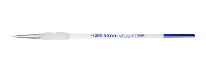 31881-1 ΠΙΝΕΛΟ Νο 20/0 SOFTGRIP ΑΚΡΥΛΙΚΟ-ΛΑΔΙ-ΑΚΟΥΑΡΕΛΑ SG595-20/0 - Image 1