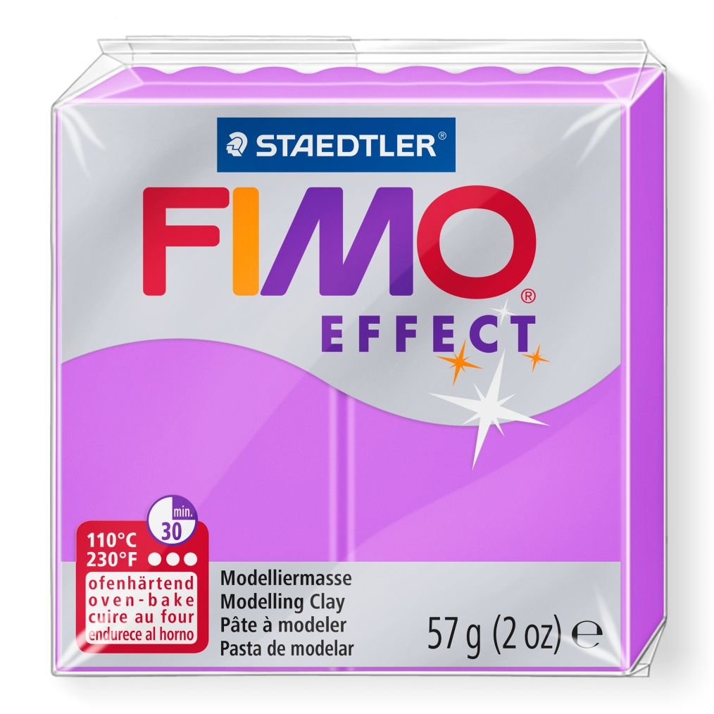31959-1 STAEDTLER ΠΗΛΟΣ FIMO EFFECT 8010-601 Neon Purple 57g - Image 1