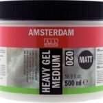 HEAVY GEL MEDIUM AMSTERDAM 020 MATT 500ml