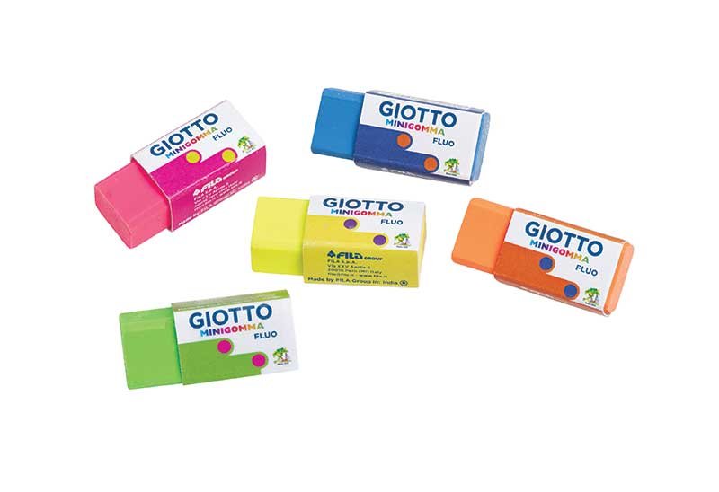 ΓΟΜΟΛΑΣΤΙΧΑ GIOTTO FLUO ΔΙΑΦΟΡΑ ΧΡΩΜΑΤΑ