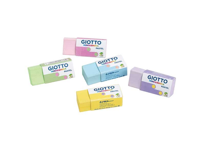 32007-1 ΓΟΜΟΛΑΣΤΙΧΑ GIOTTO PASTEL ΔΙΑΦΟΡΑ ΧΡΩΜΑΤΑ (ΣΥΣΚ-120ΤΕΜ) - Image 1